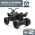 Kahuna MCL35 McLaren Toy Ride On Electric Quad Bike - Black