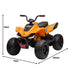 Kahuna Licensed MCL35 McLaren Kids Toy Ride On Electric Quad Bike - Orange