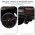 Black Porsche Macan Turbo EV Kids Ride On Car 12V Electric Car