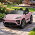 Pink Porsche Macan Turbo EV Kids Ride On Car 12V Electric Car