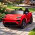 Red Porsche Macan Turbo EV Kids Ride On Car 12V Electric Car