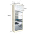Sarantino 24 Pairs Shoe Cabinet Rack Storage Cupboard Organiser Shelf 5 Level Drawers