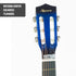 Karrera Childrens 34in Wooden Acoustic Guitar Kids - Blue