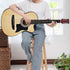 38-Inch Cutaway Acoustic Guitar with Carry Bag, Natural Finish