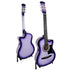 Karrera 38in Pro Cutaway Acoustic Guitar with guitar bag - Purple Burst