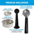 CM-850D Coffee Machine 20 Bar Espresso Maker with Milk Frother and 1.25L Tank