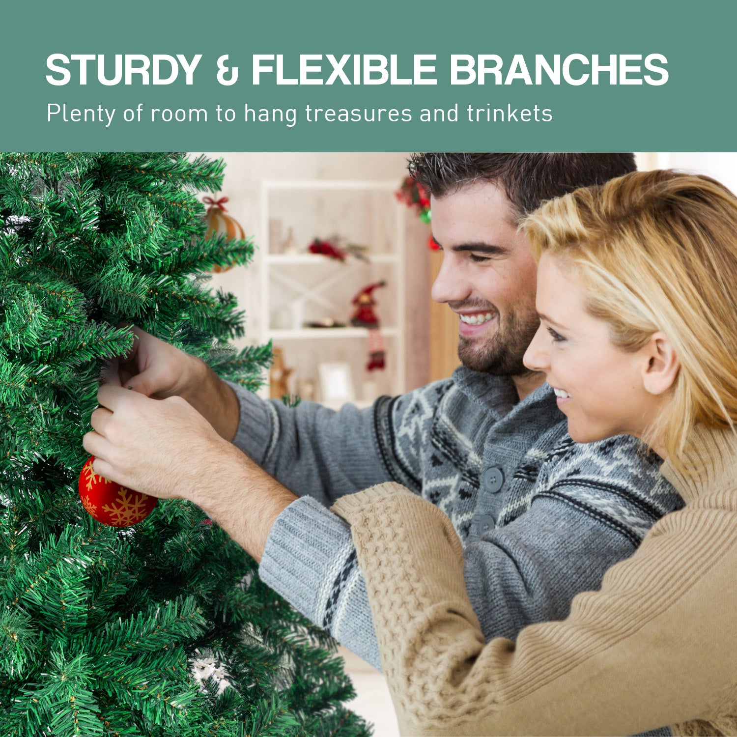 Green Christmas Tree 1.5m Xmas Decor Decorations