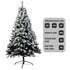 Snow-Tipped Artificial Christmas Tree 2.1m 1200 Tips