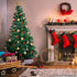 Christabelle 1.2m Green Artificial Christmas Tree Xmas 300 Dense Tips with Metal Stand
