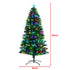 Christabelle 1.2m Pre-Lit Fibre Optic Artificial Christmas Tree with Multicolour Twinkling Star Lights