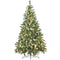 Christabelle 1.5m 5ft Pre-Lit LED Christmas Tree Snow Tipped with Pine Cones
