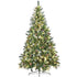 Christabelle 1.5m 5ft Pre-Lit LED Christmas Tree Snow Tipped with Pine Cones