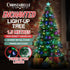 Christabelle 1.5m Pre-Lit Fibre Optic Artificial Christmas Tree with Multicolour Twinkling Star Lights