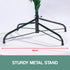 Christabelle 2.1m Pre-Lit Fibre Optic Artificial Christmas Tree with Multicolour Twinkling Star Lights