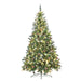 2.7m Pre Lit LED Christmas Tree Decor with Pine Cones Xmas Decorations