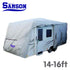 Heavy Duty Caravan Cover 14-16ft, UV Treated Waterproof Fabric Cover