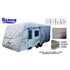 Heavy Duty Caravan Cover 18-20ft, UV Treated Waterproof Fabric Cover