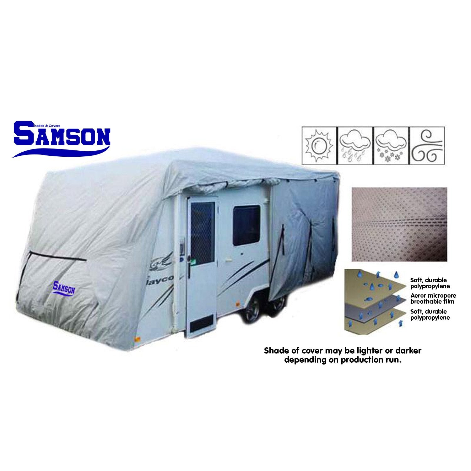 Heavy Duty Caravan Cover 20-22ft