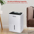 Dimplex Portable 12L Dehumidifier with Air Purifier in Black and White