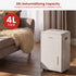 Dimplex 20L Portable Dehumidifier 4L Tank, Laundry Mode, Timer & Auto Defrost