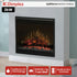 Electric Firebox Heater – 26" Optiflame, Thermostat, Log Display, Cool‑Touch