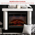 Electric Firebox Heater – 26" Optiflame, Thermostat, Log Display, Cool‑Touch