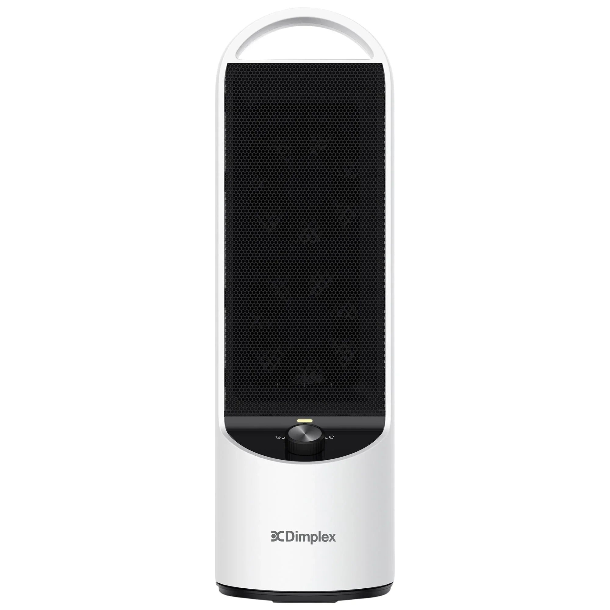 Ceramic Heater – 2kW Personal, DC Motor, 2 Heat Settings, Oscillating, Black/White