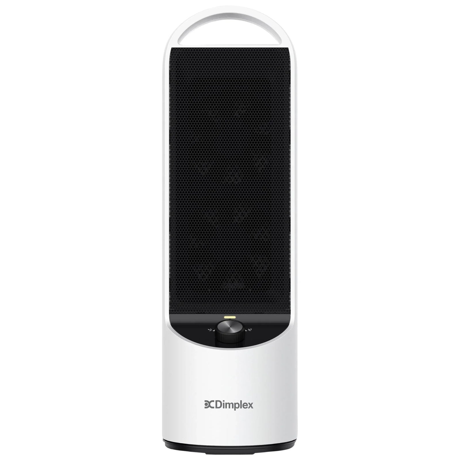 Ceramic Heater – 2kW Personal, DC Motor, 2 Heat Settings, Oscillating, Black/White