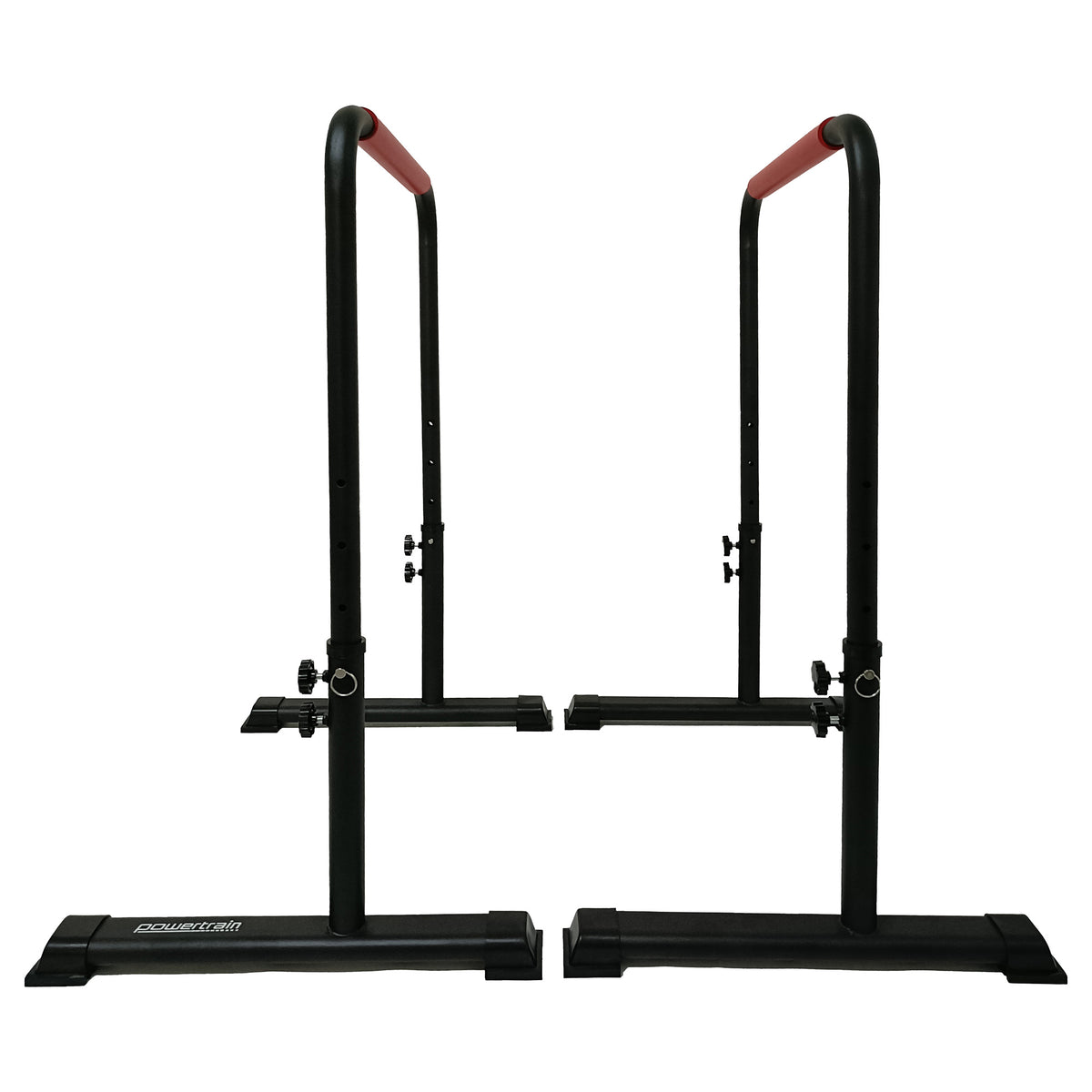 Powertrain Height-Adjustable Dip Bars Pair Load Capacity 200kg Separated Type