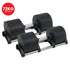 Eon 2 x 36kg Dial-Up Adjustable Dumbbell Home Gym Weights