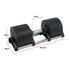 Eon 2 x 36kg Dial-Up Adjustable Dumbbell Home Gym Weights