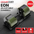 Eon Dial-Up 36KG Adjustable Dumbbell - Green