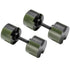 Eon Dial-Up 72KG Adjustable Dumbbells Pair - Green