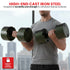 Eon Dial-Up 72KG Adjustable Dumbbells Pair - Green