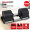 Powertrain Eon 45kg Adjustable Dumbbell 5-45kg Dial Weight, 9 Settings, Lock