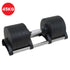 Eon 45kg Adjustable Dumbbell Home Gym 9 Strength Training Safety Lock System For Building & Fitness Workouts