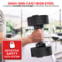 Eon 45kg Adjustable Dumbbell Home Gym 9 Strength Training Safety Lock System For Building & Fitness Workouts