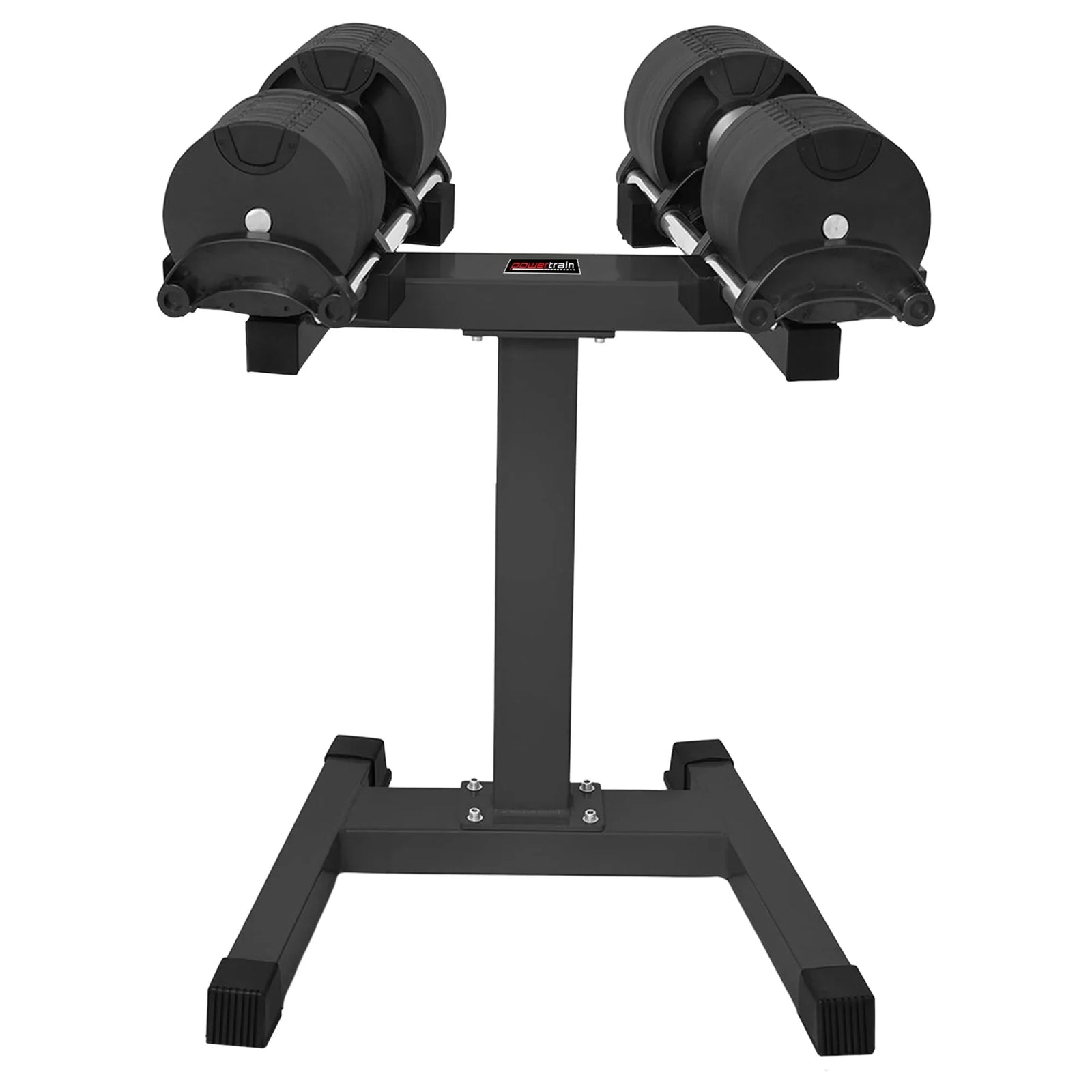 Eon 2 X 45kg Adjustable Dumbbells W/ Stand Heavy-duty Storage Rack Home Gym 9 Strength Training Equipment