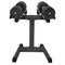 Eon 2 X 45kg Adjustable Dumbbells W/ Stand Heavy-duty Storage Rack Home Gym 9 Strength Training Equipment