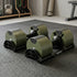 Powertrain Eon 90kg Adjustable Dumbbells Pair (2x 45kg) Quick Dial Strength Training Free Weights for Home Gym, Green