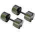 Eon Dial-Up 90KG Adjustable Dumbbells Pair - Green