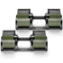 Eon Dial-Up 90KG Adjustable Dumbbells Pair - Green