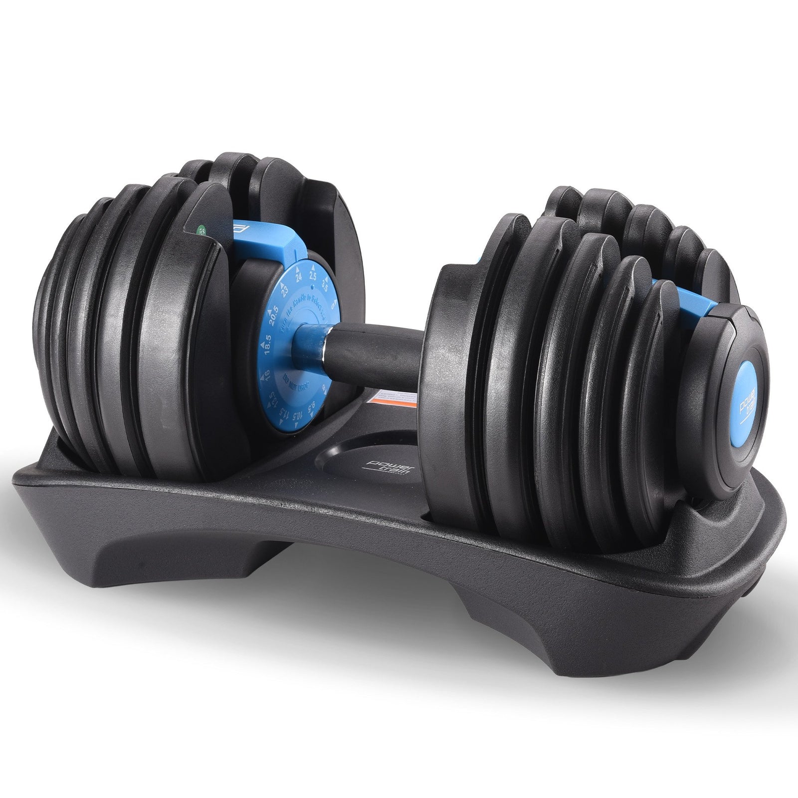 24KG Adjustable Home Gym Dumbbell - Blue