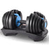 24KG Adjustable Home Gym Dumbbell - Blue