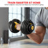 Powertrain 24KG  Adjustable Home Gym Dumbbell - Gold