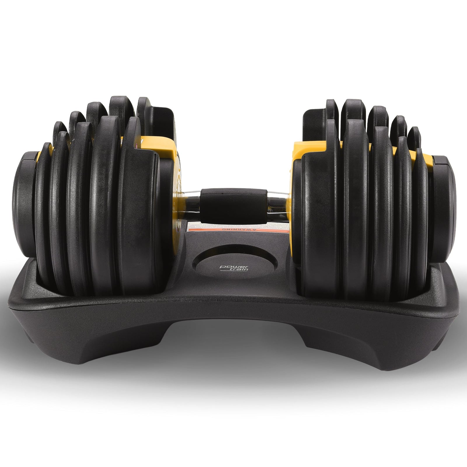 Powertrain 24KG  Adjustable Home Gym Dumbbell - Gold