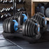 2x 24kg Adjustable Dumbbell Home Gym Set