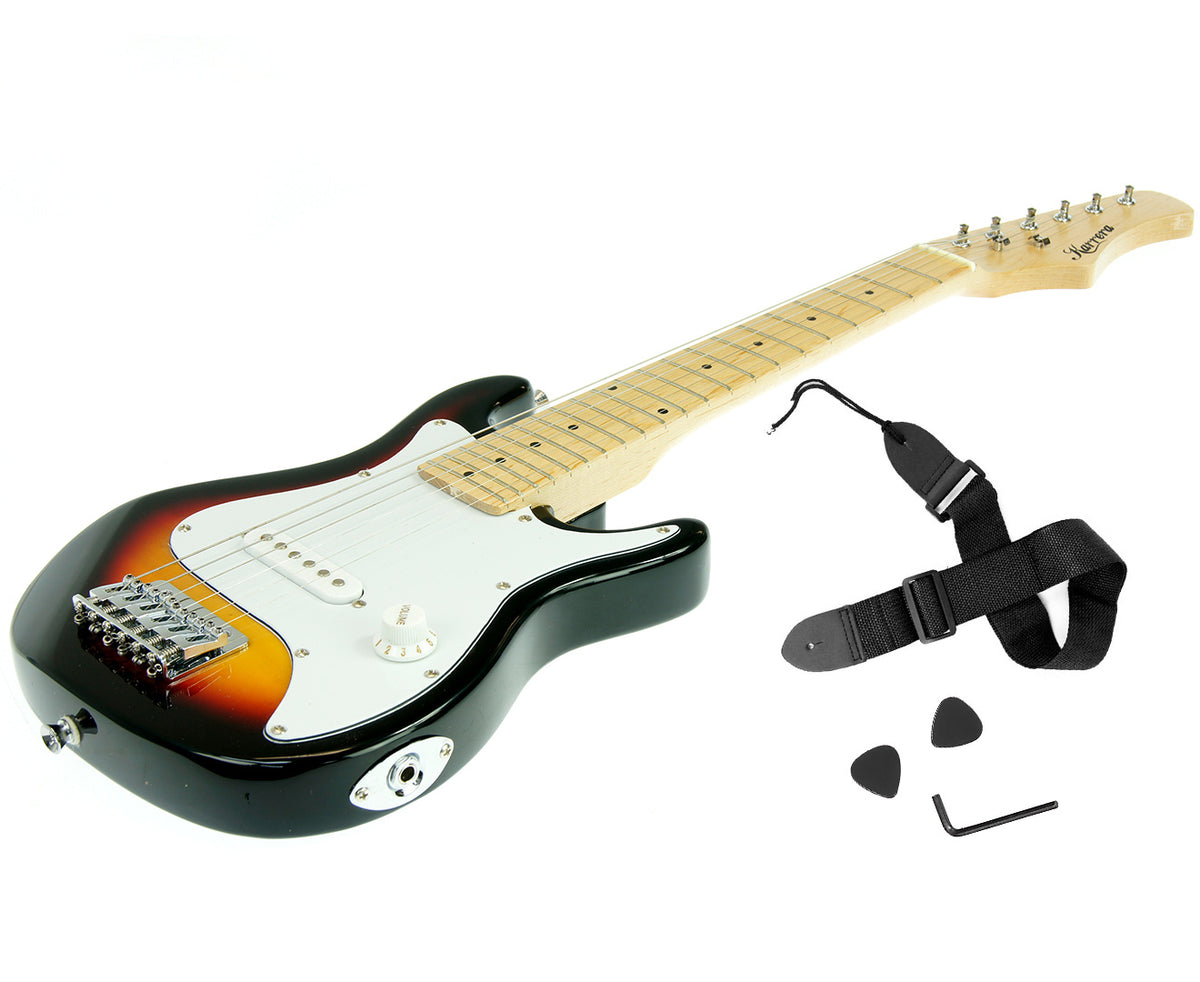 Electric Children's Guitar in Sunburst, 1/2 Size, Ages 5-9, Gloss
