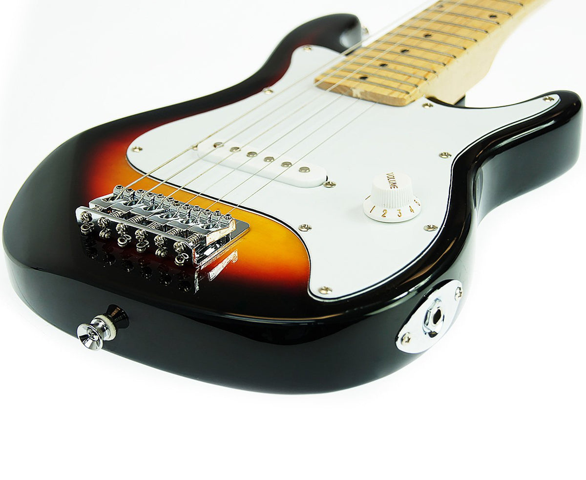 Electric Children's Guitar in Sunburst, 1/2 Size, Ages 5-9, Gloss