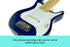 Electric Childrens Kids Guitar - Blue